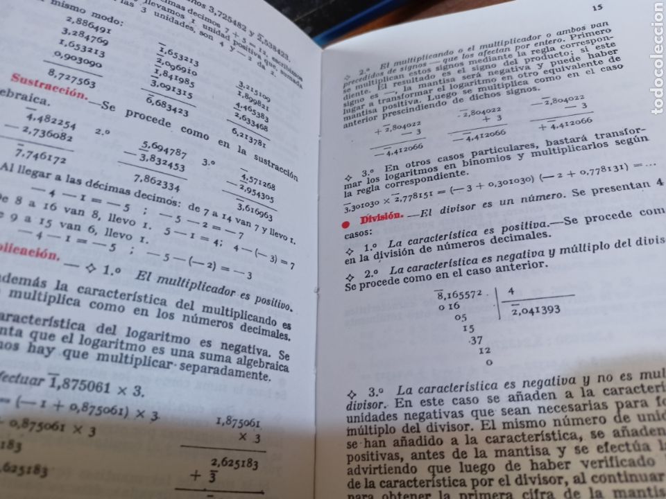 Libros de segunda mano de ciencias: Tablas de logaritmos - Editorial Bru&ntilde;o 1973 - Foto 5