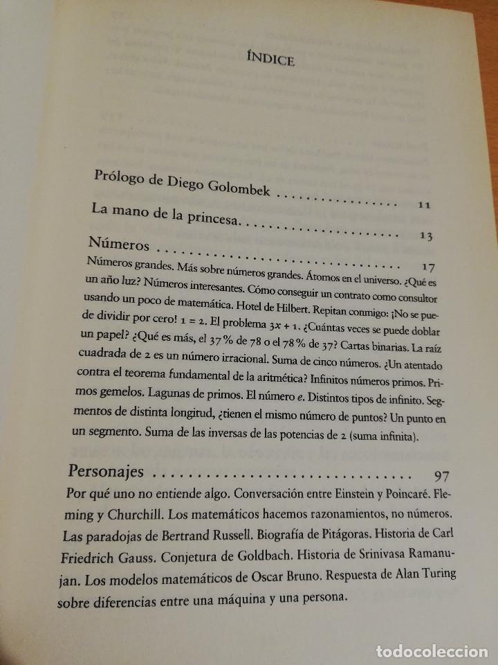 Libros de segunda mano de ciencias: MATEM&Aacute;TICA, &iquest;EST&Aacute;S AH&Iacute;? (ADRI&Aacute;N PAENZA) - Foto 3