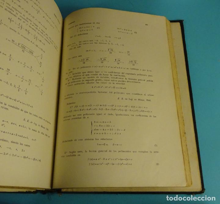 Libros de segunda mano de ciencias: &Aacute;LGEBRA PR&Aacute;CTICA. CARLOS MATAIX ARACIL - Foto 3