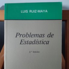 Libros de segunda mano de Ciencias: PROBLEMAS DE ESTADÍSTICA 2A EDICIÓN. LUIS RUIZ-MAYA. EDITORIAL AC. Lote 313454508