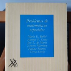 Libros de segunda mano de Ciencias: PROBLEMAS DE MATEMÁTICAS ESPECIALES. CUADERNOS DE LA UNED.. Lote 313499018