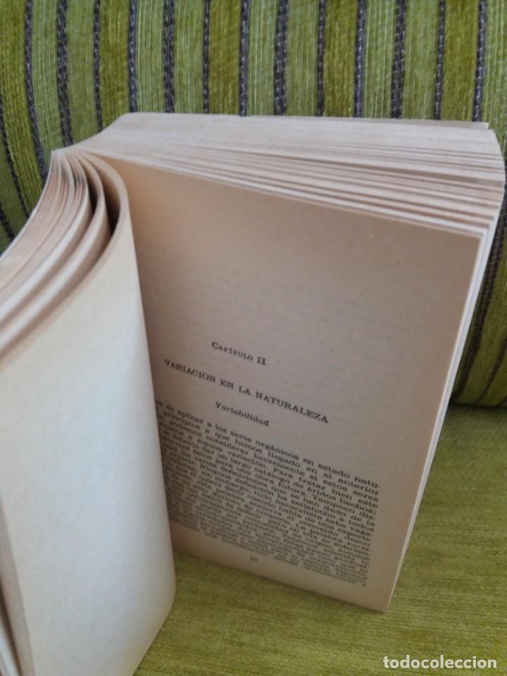 Libros de segunda mano: EL ORIGEN DE LAS ESPECIES - Foto 6
