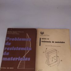 Libri di seconda mano: PROBLEMAS DE RESISTENCIA DE MATERIALES .MIROLIUBOV Y APUNTES DE RESISTENCIA DE MATERIALES. Lote 313984628