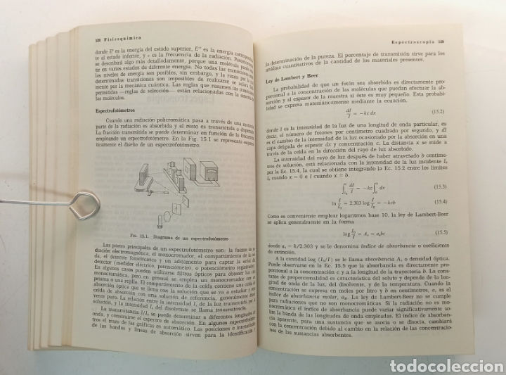 Libros de segunda mano de ciencias: Fisicoqu&iacute;mica. Farrington Daniels y Robert A. Alberty. CECSA - Foto 6