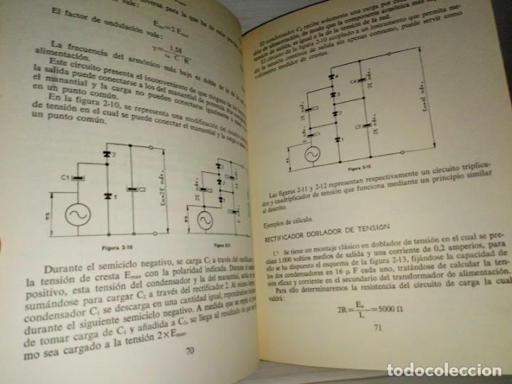 Libros de segunda mano de ciencias: Circuitos rectificadores Jaime Perell&oacute; - Ediciones Rede 1965 - Foto 11