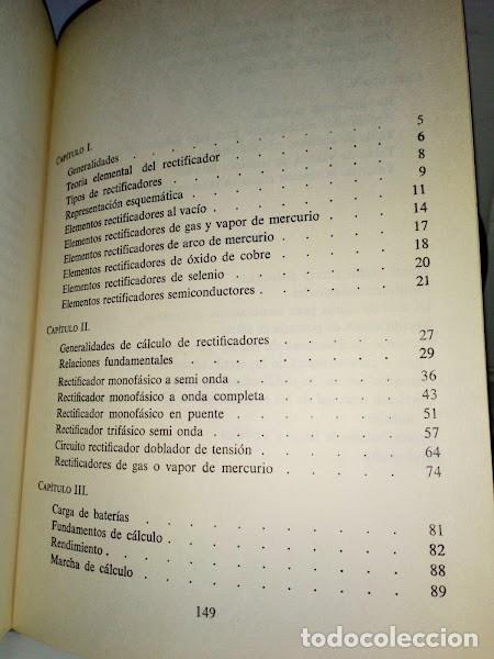 Libros de segunda mano de ciencias: Circuitos rectificadores Jaime Perell&oacute; - Ediciones Rede 1965 - Foto 14