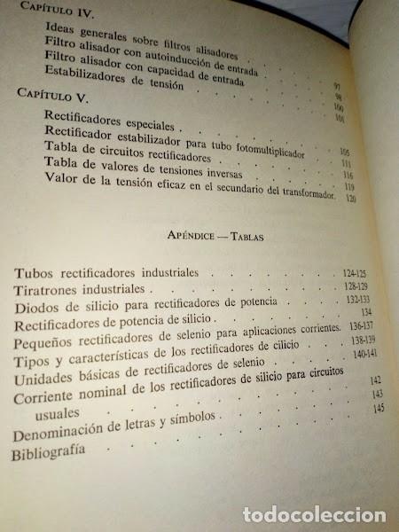 Libros de segunda mano de ciencias: Circuitos rectificadores Jaime Perell&oacute; - Ediciones Rede 1965 - Foto 15