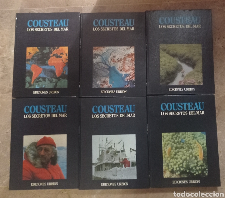 Libros de segunda mano: COUSTEAU - Los Secretos del Mar (6 Tomos. Como NUEVOS) - Foto 1