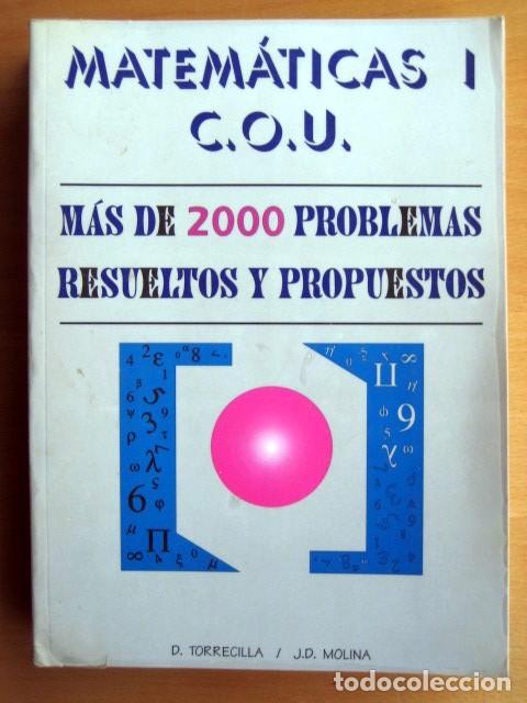 Second hand books of Sciences: Matem&aacute;ticas I C.O.U. - m&aacute;s de 2000 problemas resueltos y presupuestos