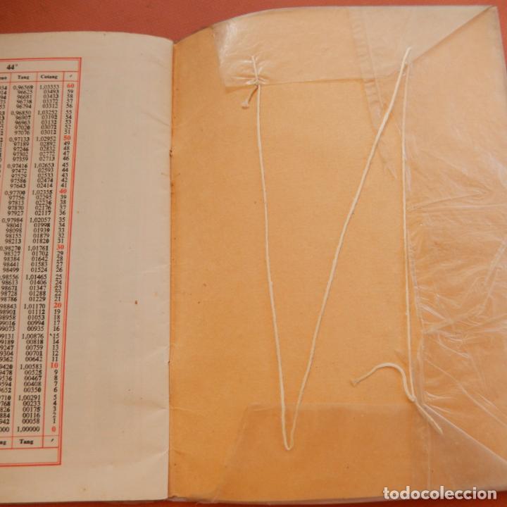 Libros de segunda mano de ciencias: TABLAS TRIGONOM&Eacute;TRICAS NATURALES - EDITORIAL EDELVIVES 1959. - Foto 3