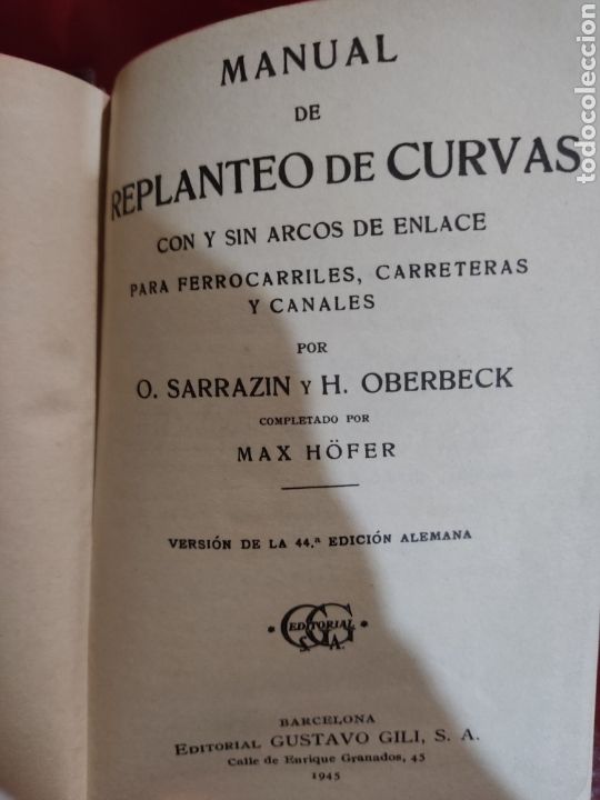 Libros de segunda mano de ciencias: Replanteo de curvas - Foto 2