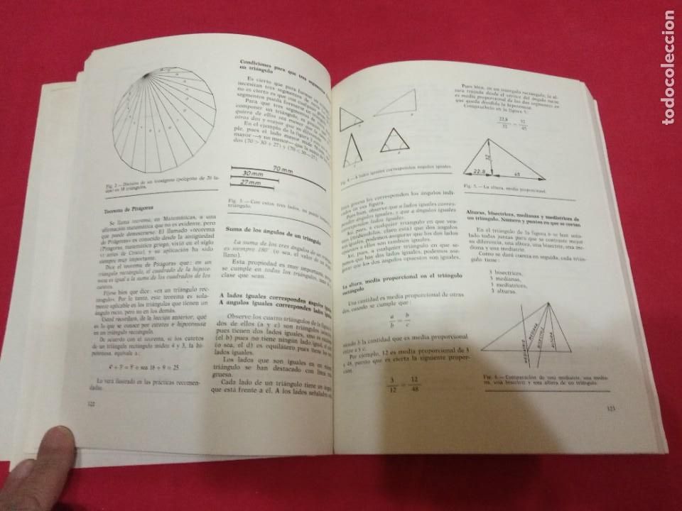 Libros de segunda mano de ciencias: MATEMATICAS PRACTICAS PARA EL DELINEANTE. - Foto 4