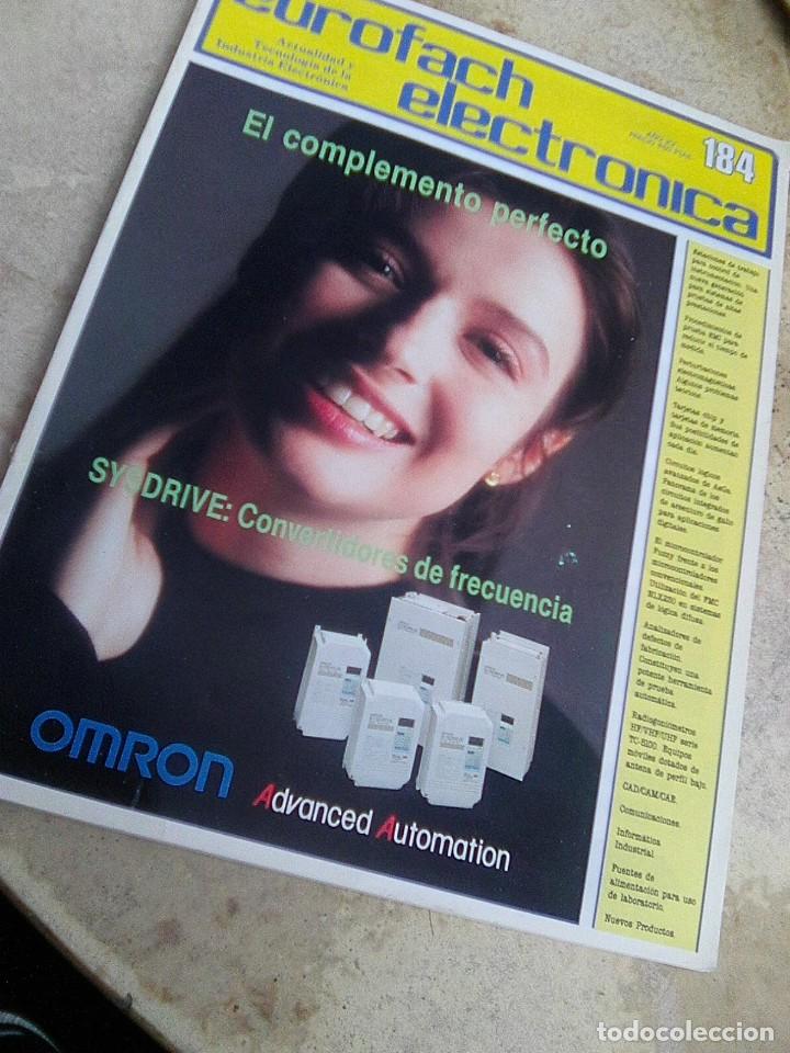 Libri di seconda mano: Eurofach electronica n&ordm; 184 - noviembre 1991 - Sysdrive, omron, convertidores potencia