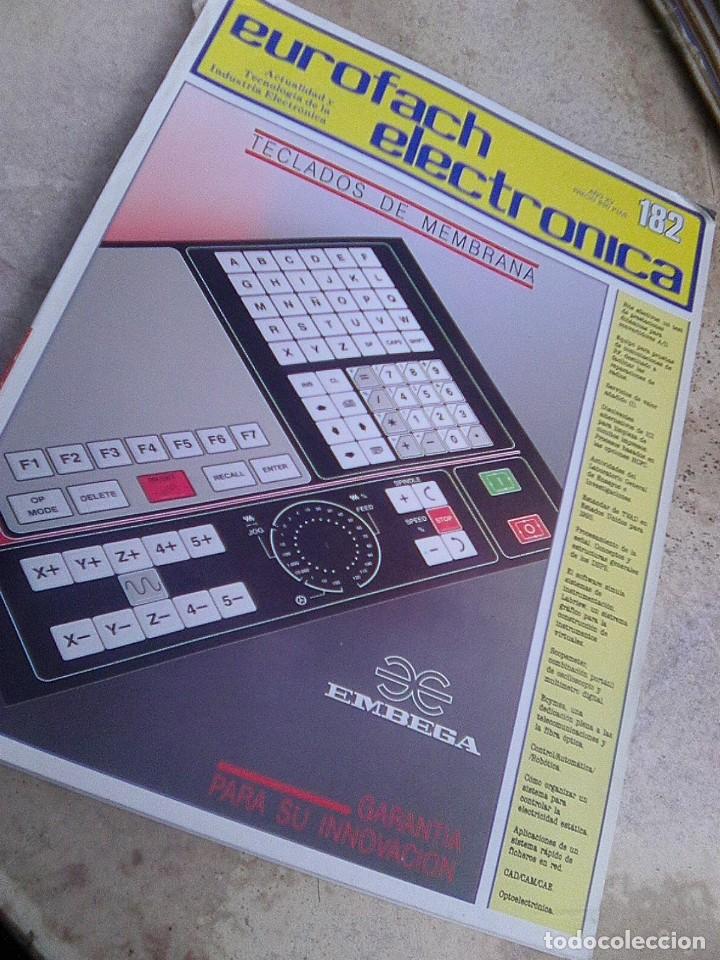 Libri di seconda mano: Eurofach electronica n&ordm; 182 - Septiembre 1991 - Teclados de membrana, etc..