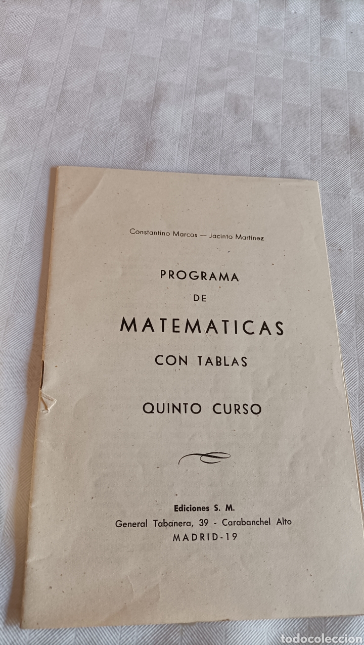 Libros de segunda mano de ciencias: Matem&aacute;ticas 5o. Curso editorial s.m. - Foto 2