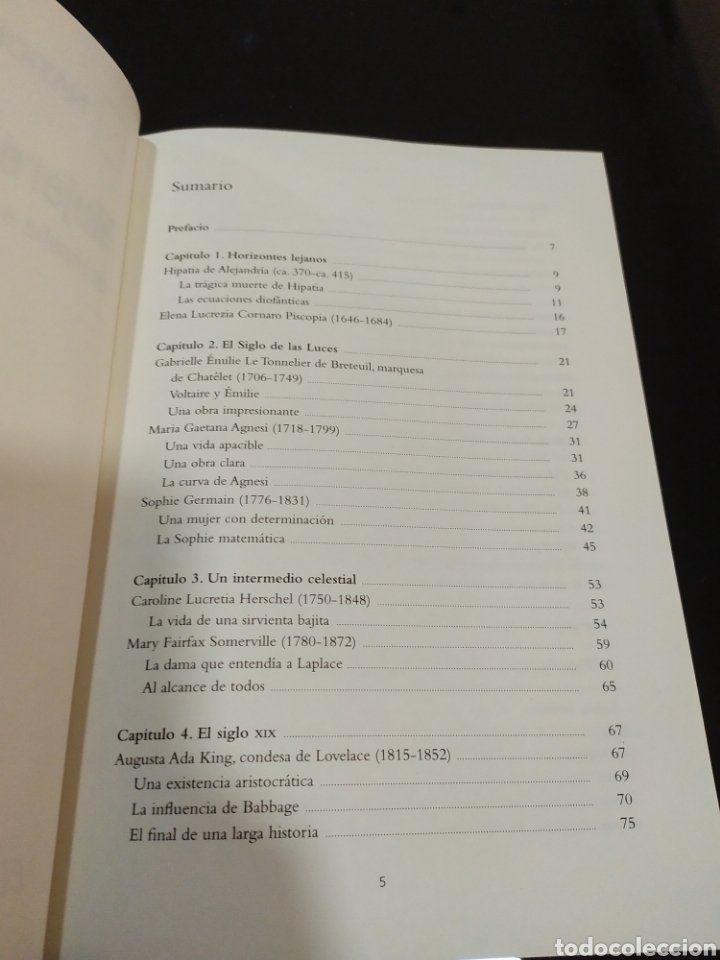 Libros de segunda mano de ciencias: Mujeres matem&aacute;ticas. De Hipatia a Emmy Noether - Foto 5
