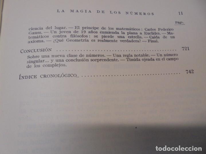 Libros de segunda mano de ciencias: PAUL KARISON. LA MAGIA DE LOS NUMEROS. EDITORIAL LABOR. 1966 - Foto 13