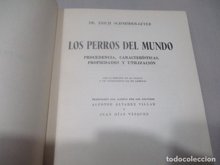 Libros de segunda mano: ERICH SCHNEIDER-LEYER Los perros del mundo W10871 - Foto 2