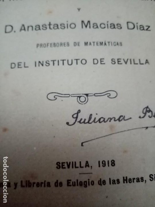 Libros de segunda mano de ciencias: TABLAS LOGARITMICAS. PORTILLO Y MACIAS. 1918. EST30B2 - Foto 2