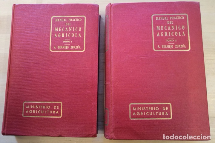 Libros de segunda mano: Manual pr&aacute;ctico del mec&aacute;nico agr&iacute;cola, 2 tomos, 1969 - Foto 1