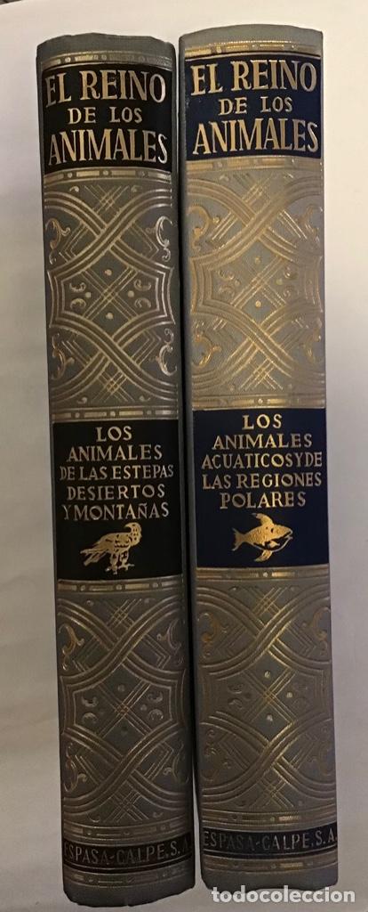 Libros de segunda mano: El reino de los animales. Espasa Calpe. 2 tomos - Foto 2