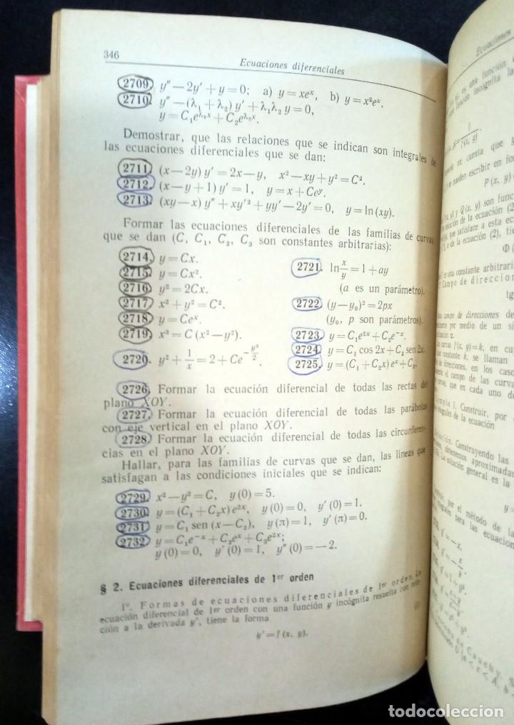 Libros de segunda mano de ciencias: Problemas y ejercicios de analisis matematico, MIR. 1971 - Foto 3