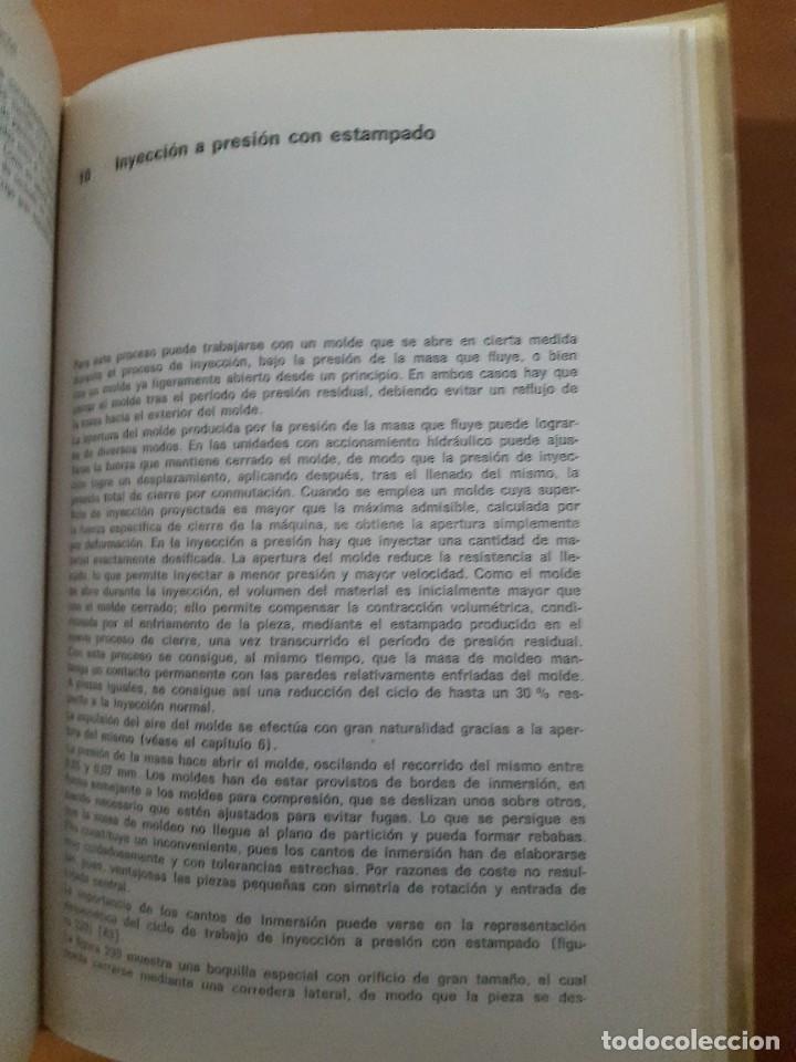 Libros de segunda mano de ciencias: Moldes para inyecci&oacute;n de pl&aacute;sticos Menges Mohren fabricaci&oacute;n pl&aacute;stico - Foto 7