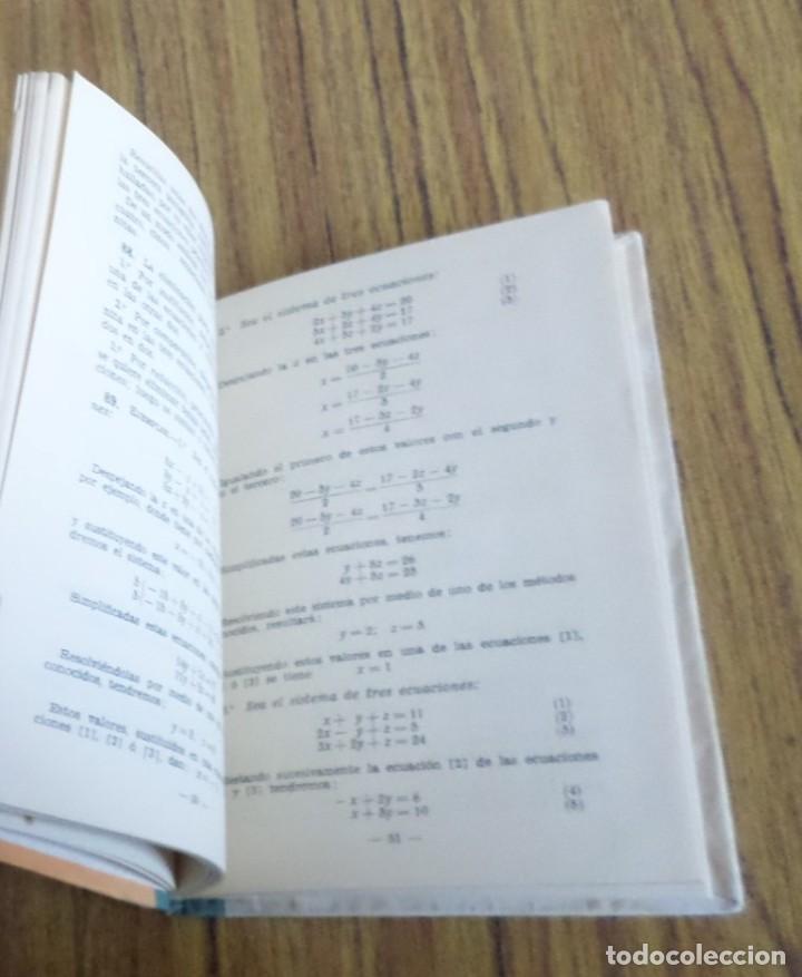 Libros de segunda mano de ciencias: NOCIONES DE ALGEBRA -- Ed. Bru&ntilde;o 1959 - Foto 4