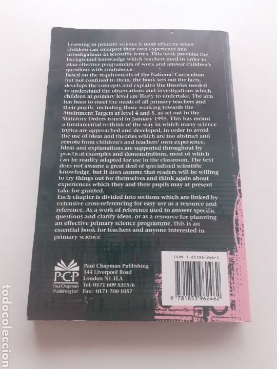 Libros de segunda mano de ciencias: Understanding primary science ideas concepts and explanations Martin Wenham 1995 ingl&eacute;s - Foto 7
