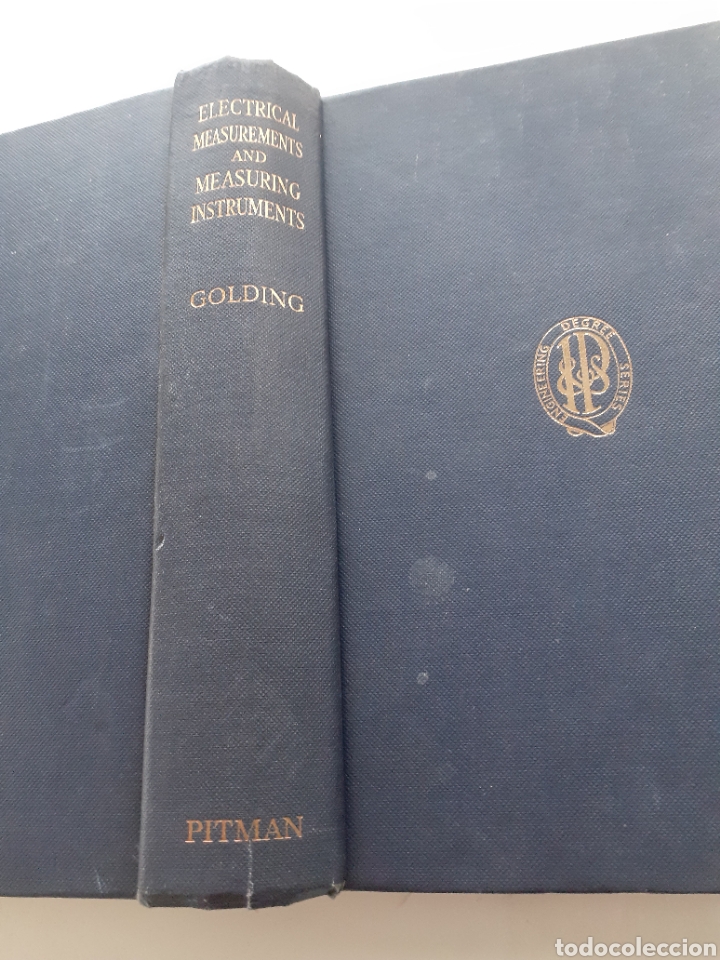 Libros de segunda mano de ciencias: Electrical measurements and measuring instruments, E. W. Golding, 4a edici&oacute;n, 1961 ingl&eacute;s - Foto 1