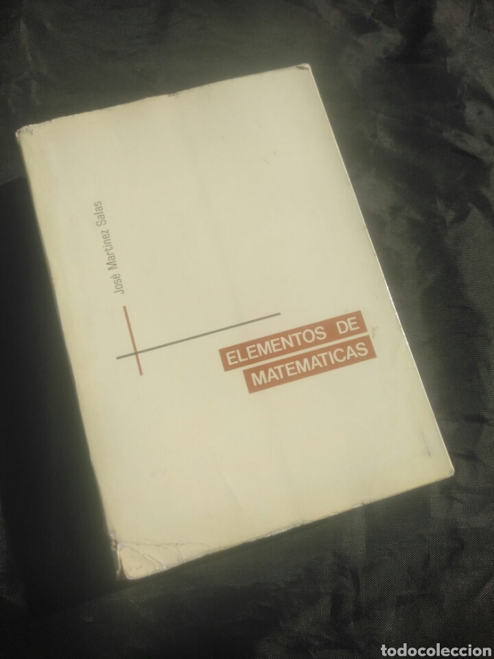 Libros de segunda mano de ciencias: Elementos de matem&aacute;ticas. Jos&eacute; Mart&iacute;nez Sales. - Foto 1