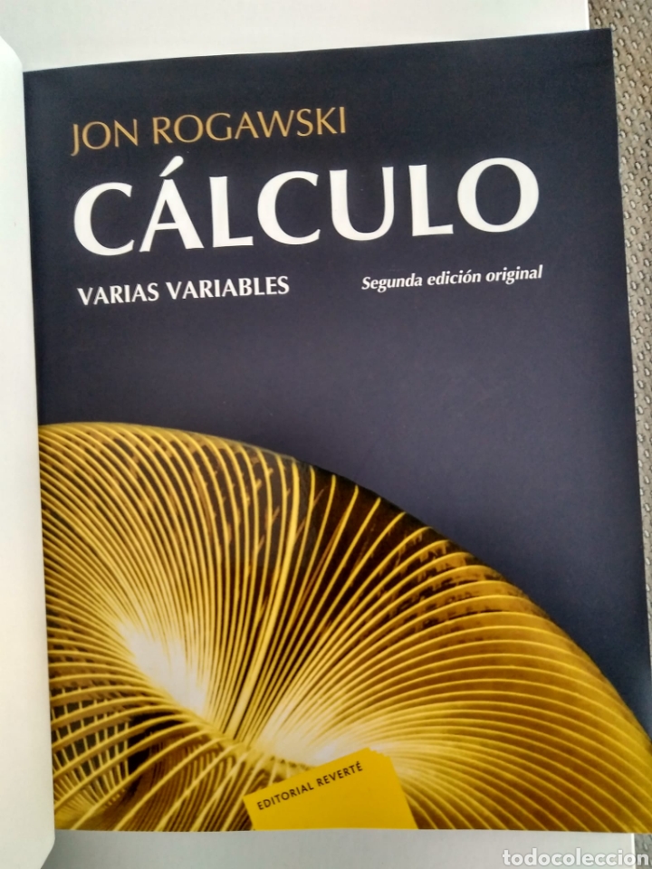 Libros de segunda mano de ciencias: C&aacute;lculo. Una variable + Varias variables / Jon Rogawski. 2 tomos - Foto 6