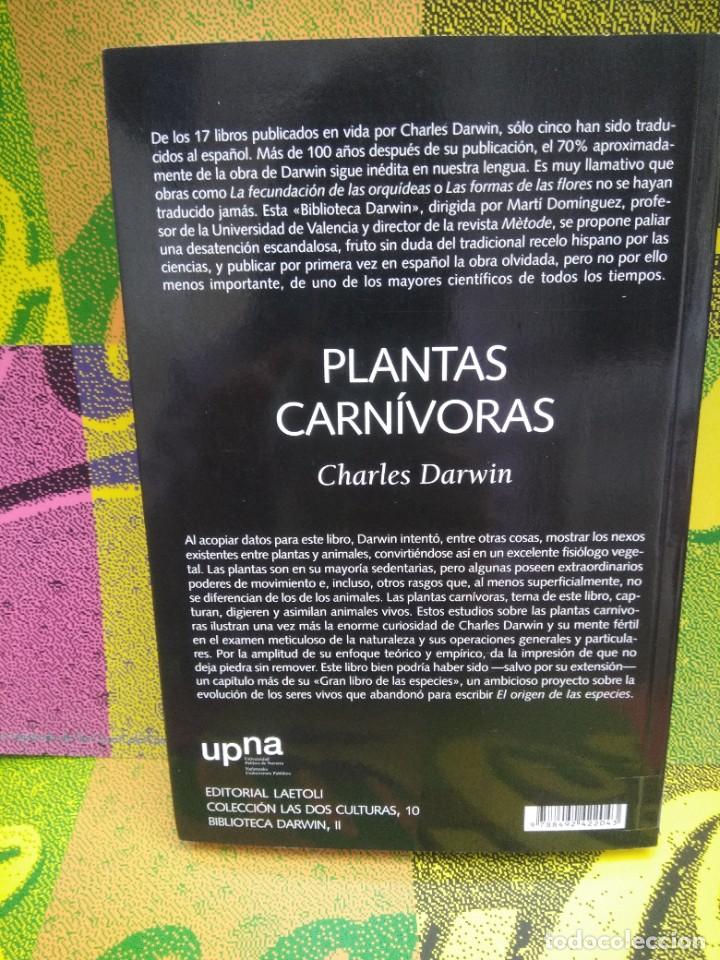 Libros de segunda mano: Libro Plantas Carnivoras Charles Darwin - Foto 4