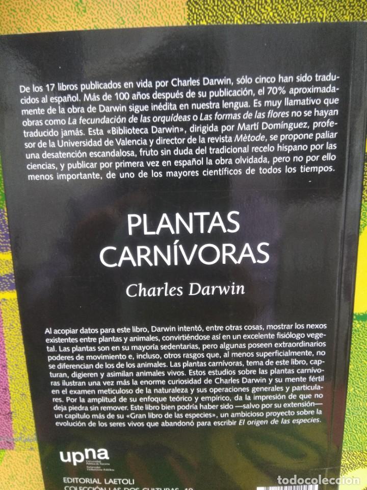 Libros de segunda mano: Libro Plantas Carnivoras Charles Darwin - Foto 5