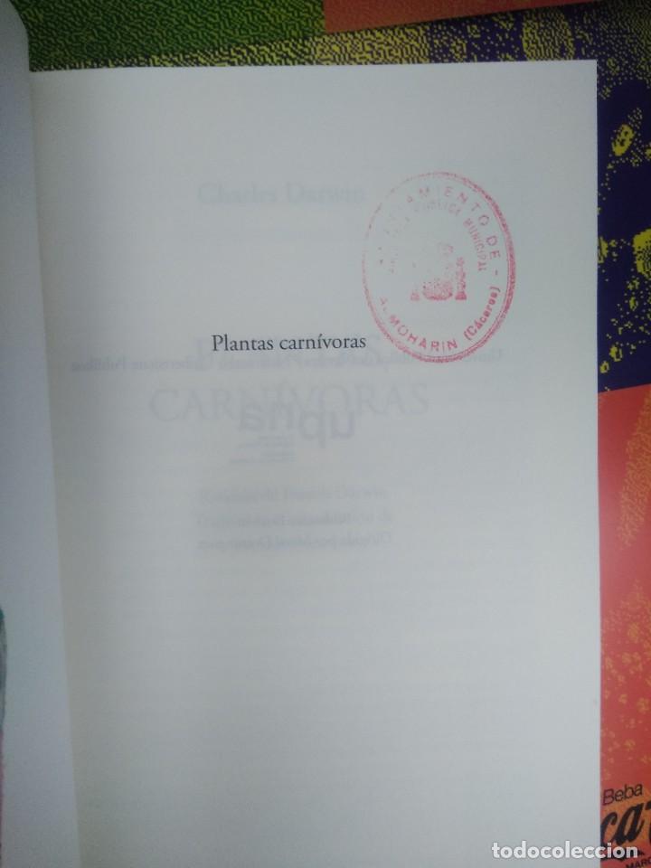 Libros de segunda mano: Libro Plantas Carnivoras Charles Darwin - Foto 8