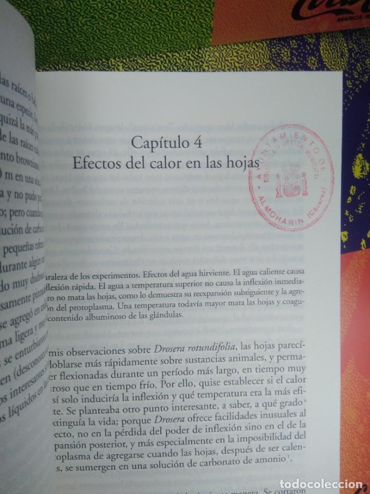 Libros de segunda mano: Libro Plantas Carnivoras Charles Darwin - Foto 9