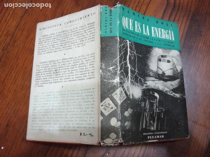Libros de segunda mano de ciencias: Que es: La energ&iacute;a.-MARCEL BOLL.1944. - Foto 2