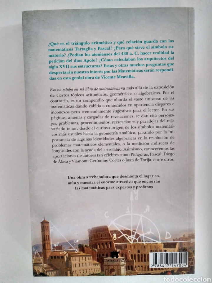 Libros de segunda mano de ciencias: Eso no estaba en mi libro de matem&aacute;ticas / Vicente Meavilla. - Foto 4