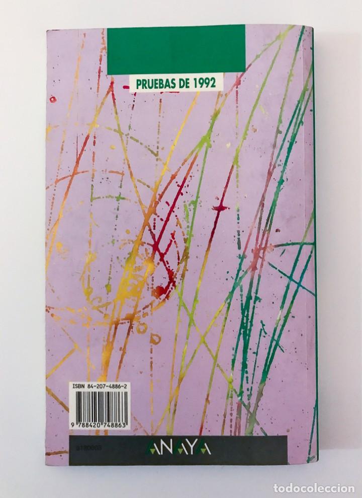 Libros de segunda mano de ciencias: SELECTIVIDAD FISICA, PRUEBAS DE 1992 - ANAYA - Foto 2