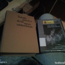 Libros de segunda mano: TRATADO PRÁCTICO DE LAS AGUAS SUBTERRÁNEAS. G.CASTANY. ED. OMEGA.1971 Y DVD DE REGALO. Lote 322377853