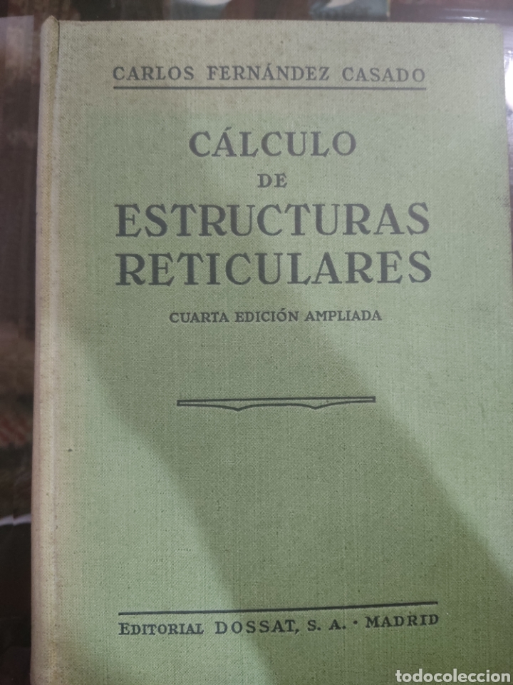 Libros de segunda mano de ciencias: C&aacute;lculo de estructuras reticulares 1946 - Foto 1