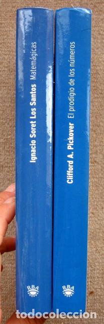 Libros de segunda mano de ciencias: Matem&aacute;gicas, de Ignacio Soret Los Santos y El prodigio de los n&uacute;meros, de Clifford A. Pickover - Foto 2