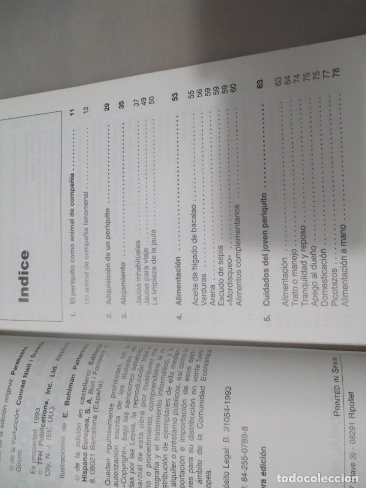 Libros de segunda mano: C. FEYERABEND Cr&iacute;a y cuidados de los periquitos W11254 - Foto 2