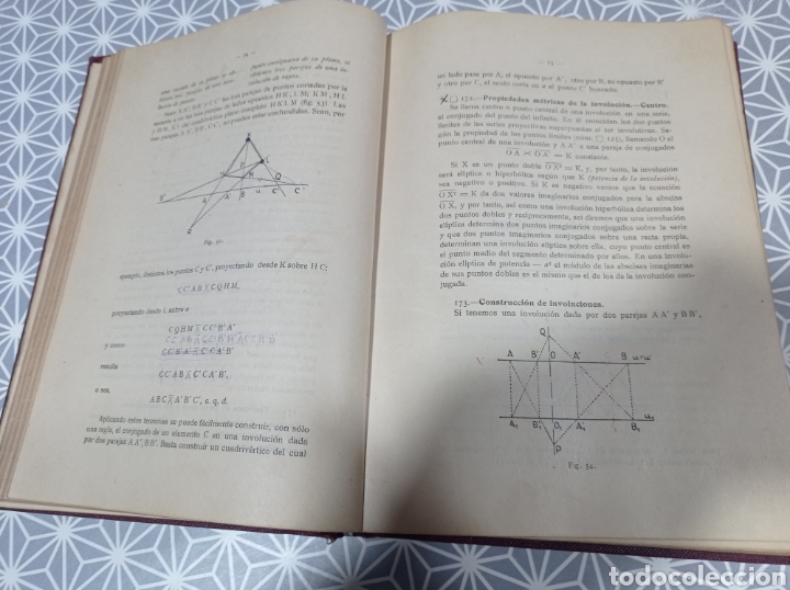Libros de segunda mano de ciencias: Geometr&iacute;a proyectiva. - Foto 4