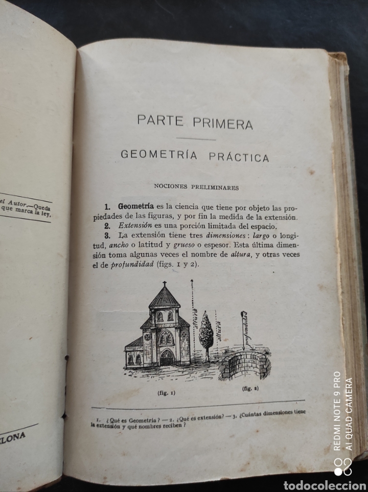 Libros de segunda mano de ciencias: GEOMETR&Iacute;A SEGUNDO GRADO 2 F.T.D. - Foto 2