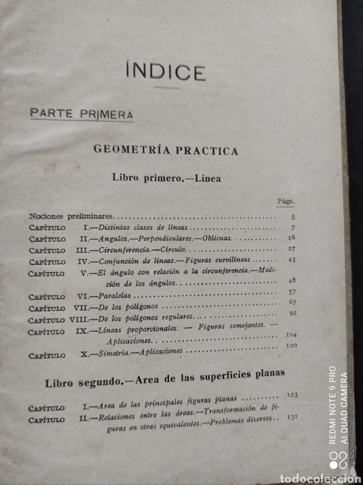 Libros de segunda mano de ciencias: GEOMETR&Iacute;A SEGUNDO GRADO 2 F.T.D. - Foto 3