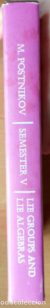 Libros de segunda mano de ciencias: Lie Groups and lie algebras, de M. Postnikov. - Foto 2