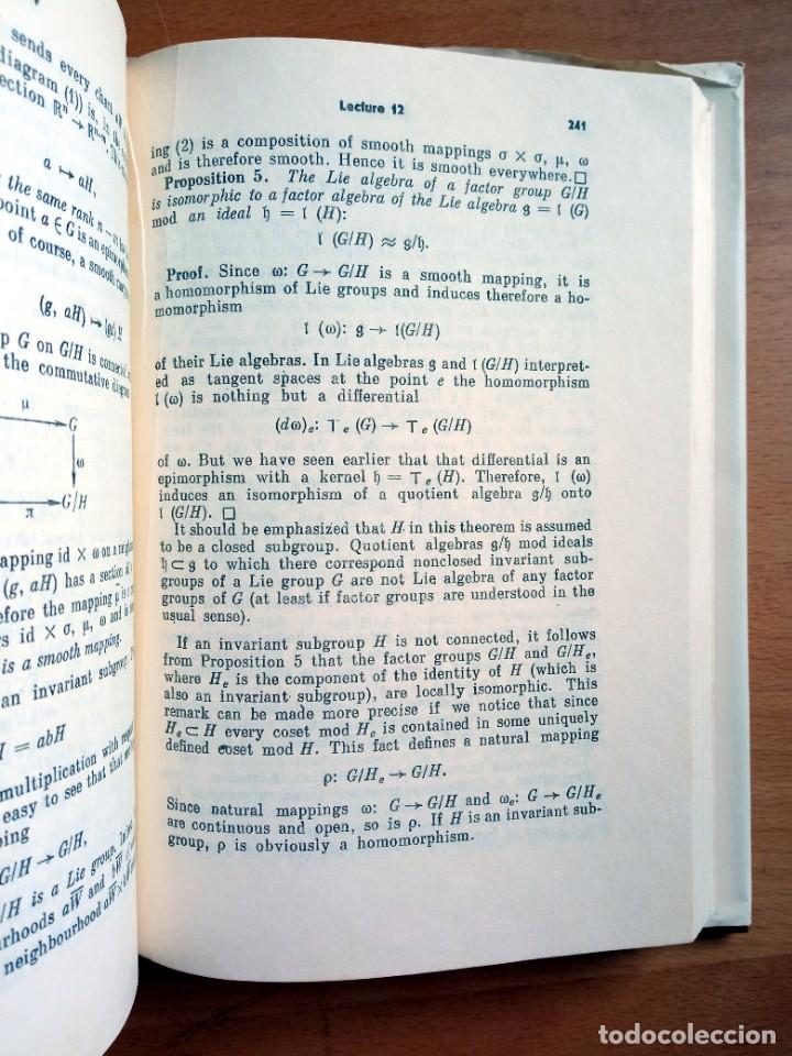 Libros de segunda mano de ciencias: Lie Groups and lie algebras, de M. Postnikov. - Foto 3