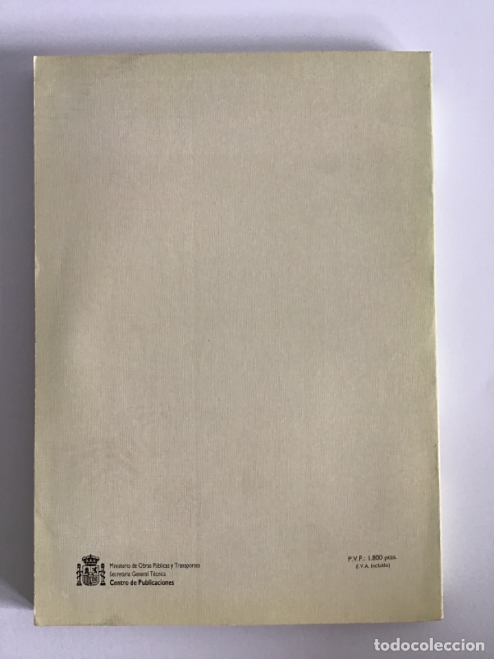 Libros de segunda mano de ciencias: INSTRUCCI&Oacute;N PARA EL PROYECTO Y LA EJECUCI&Oacute;N DE OBRAS DE HORMIG&Oacute;N ARMADO / EH-91 / MOPT 1991 - Foto 5