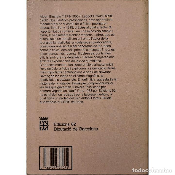 Libros de segunda mano de ciencias: COLECCIONISME,LLIBRES. LEVOLUCI&Oacute; DE LA FISICA - Foto 2